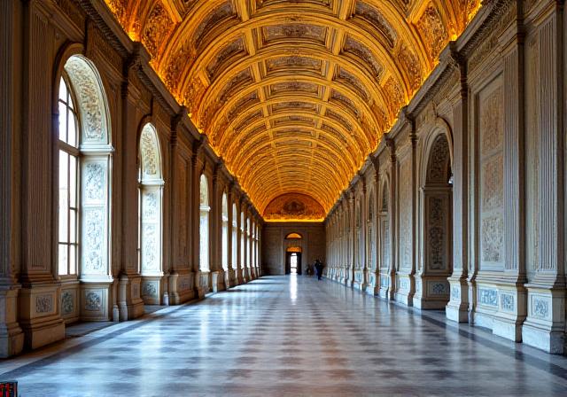 Musei Vaticani corridoio mappe